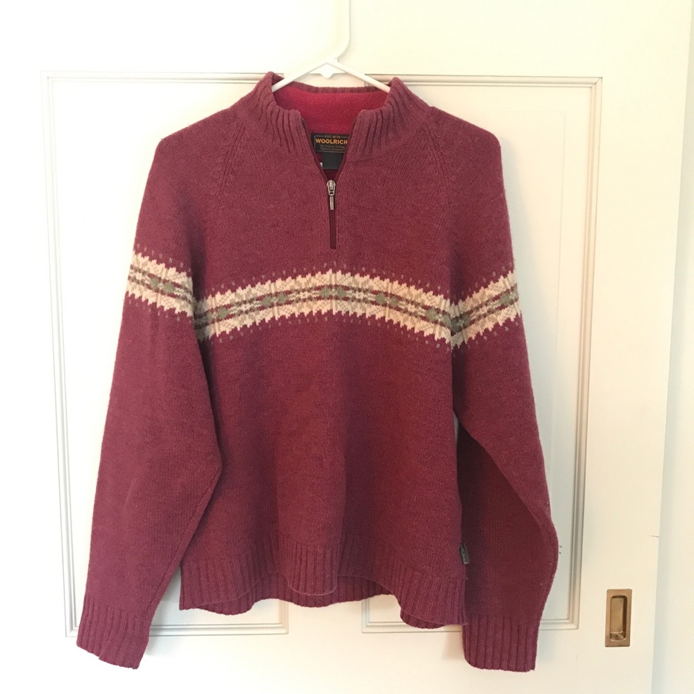 Vintage Woolrich lambs wool sweater